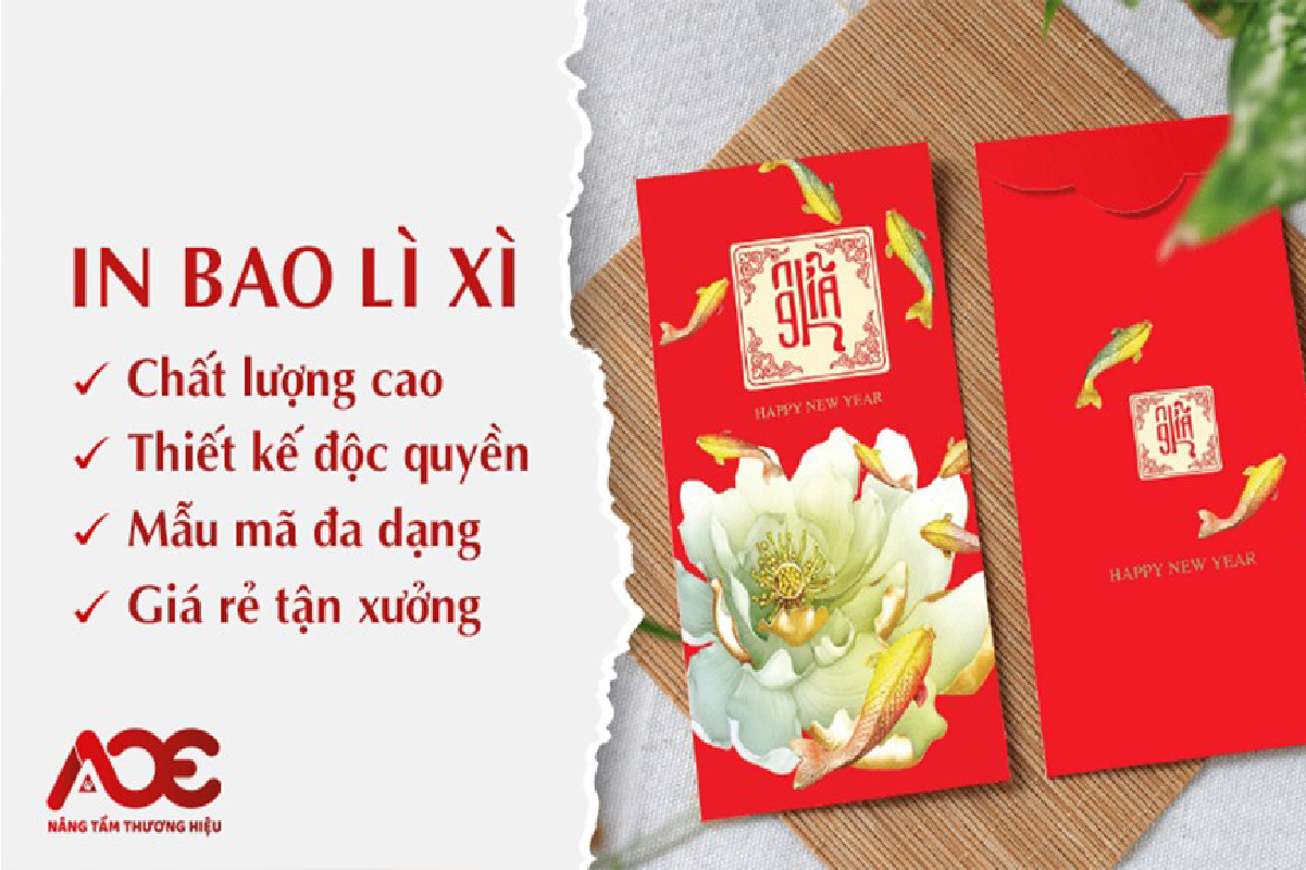 In bao lì xì theo yêu cầu ở đâu tốt nhất