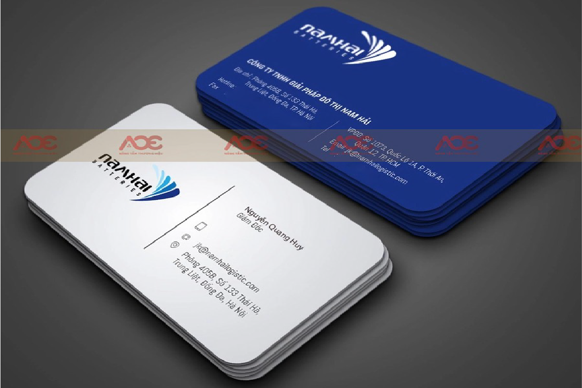 Một số mẫu card visit nổi bật tại In ấn ACE 2
