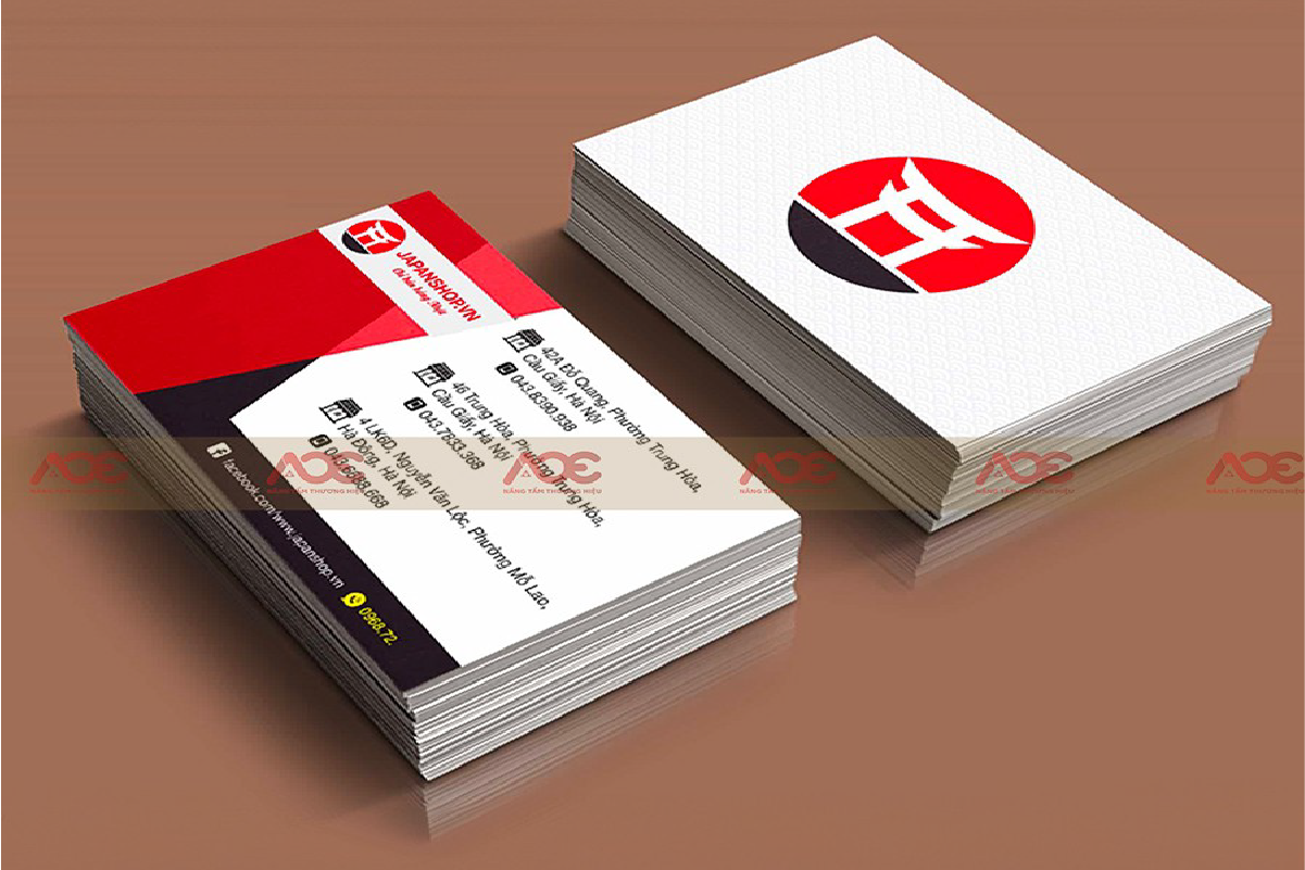 Một số mẫu card visit nổi bật tại In ấn ACE 3