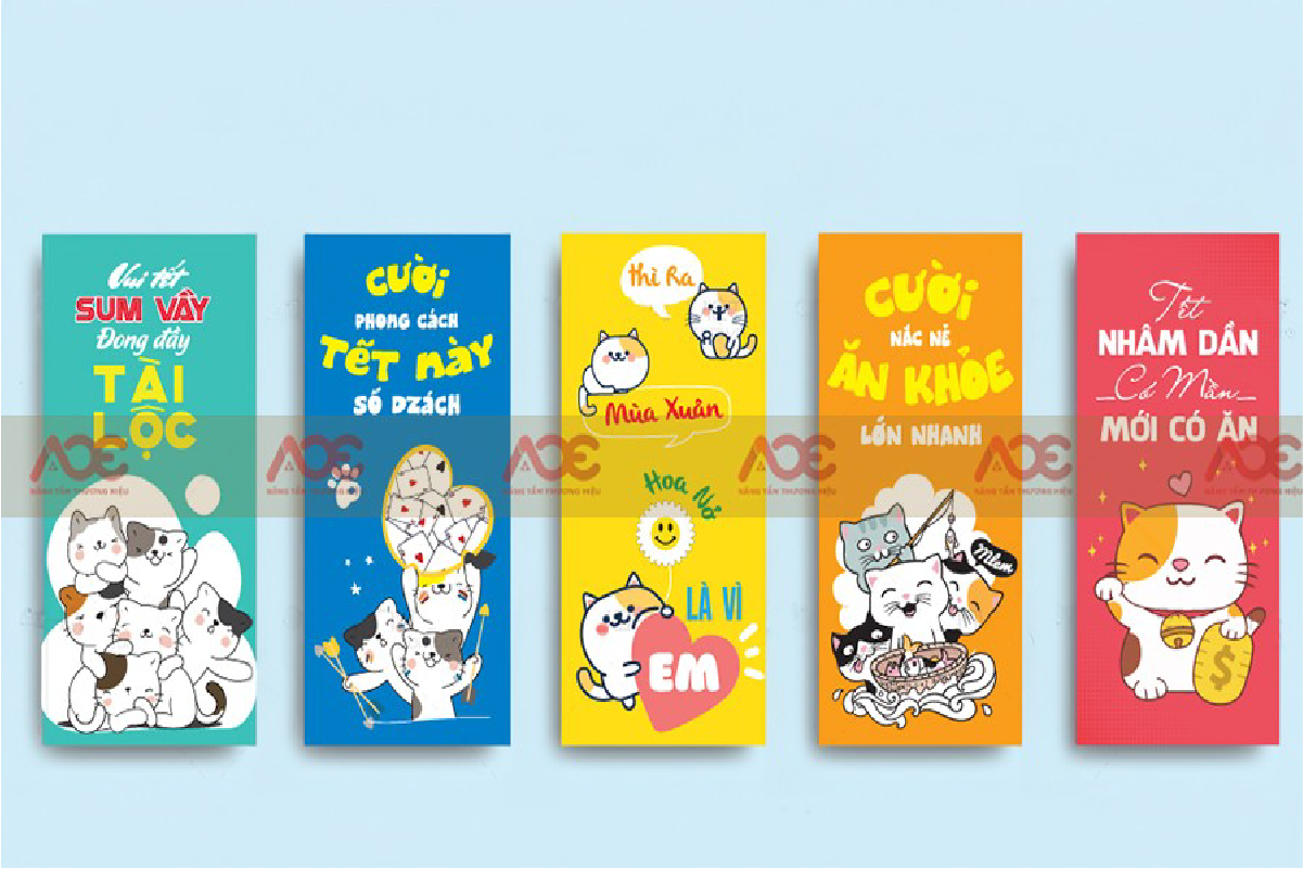 Những mẫu bao lì xì nổi bật tại In ấn ACE1