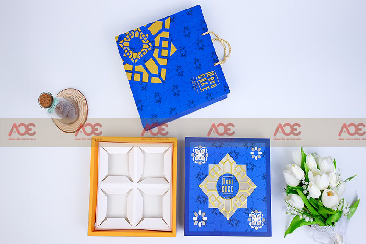 Hộp giấy nắp âm dương có thành hộp