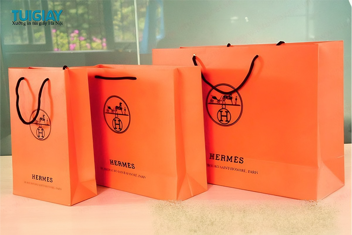 In túi giấy cho shop thời trang giúp thu hút khách hàng