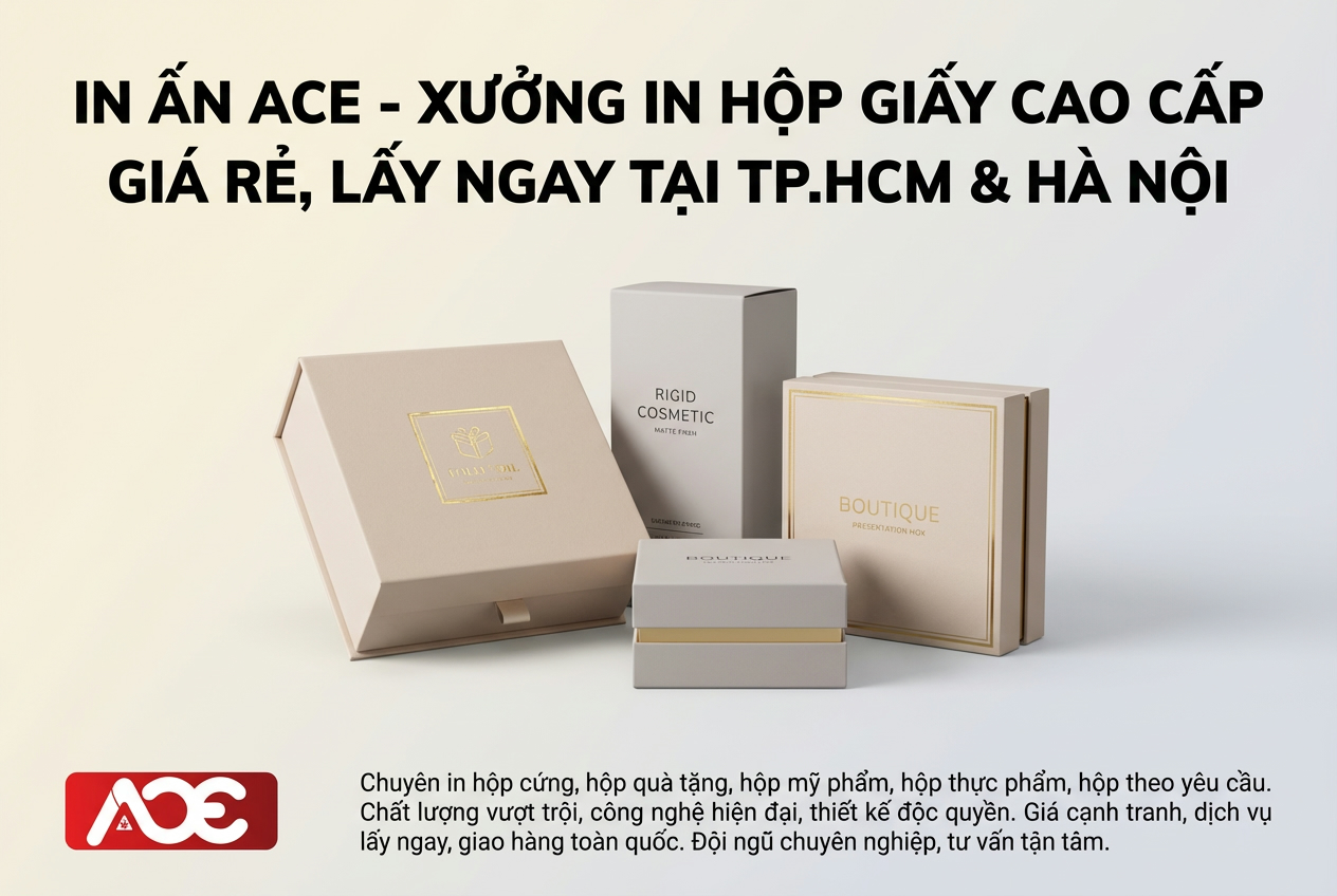 In hộp giấy cao cấp