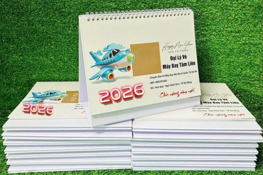 In lịch để bàn độc quyền