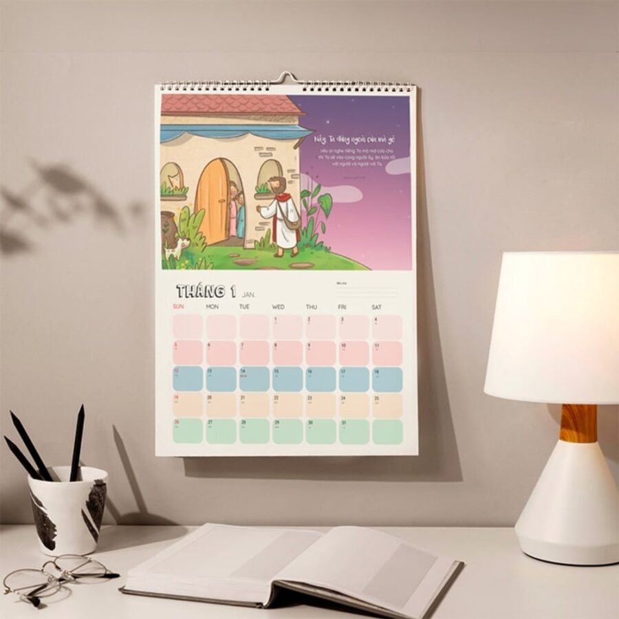 In lịch treo tường