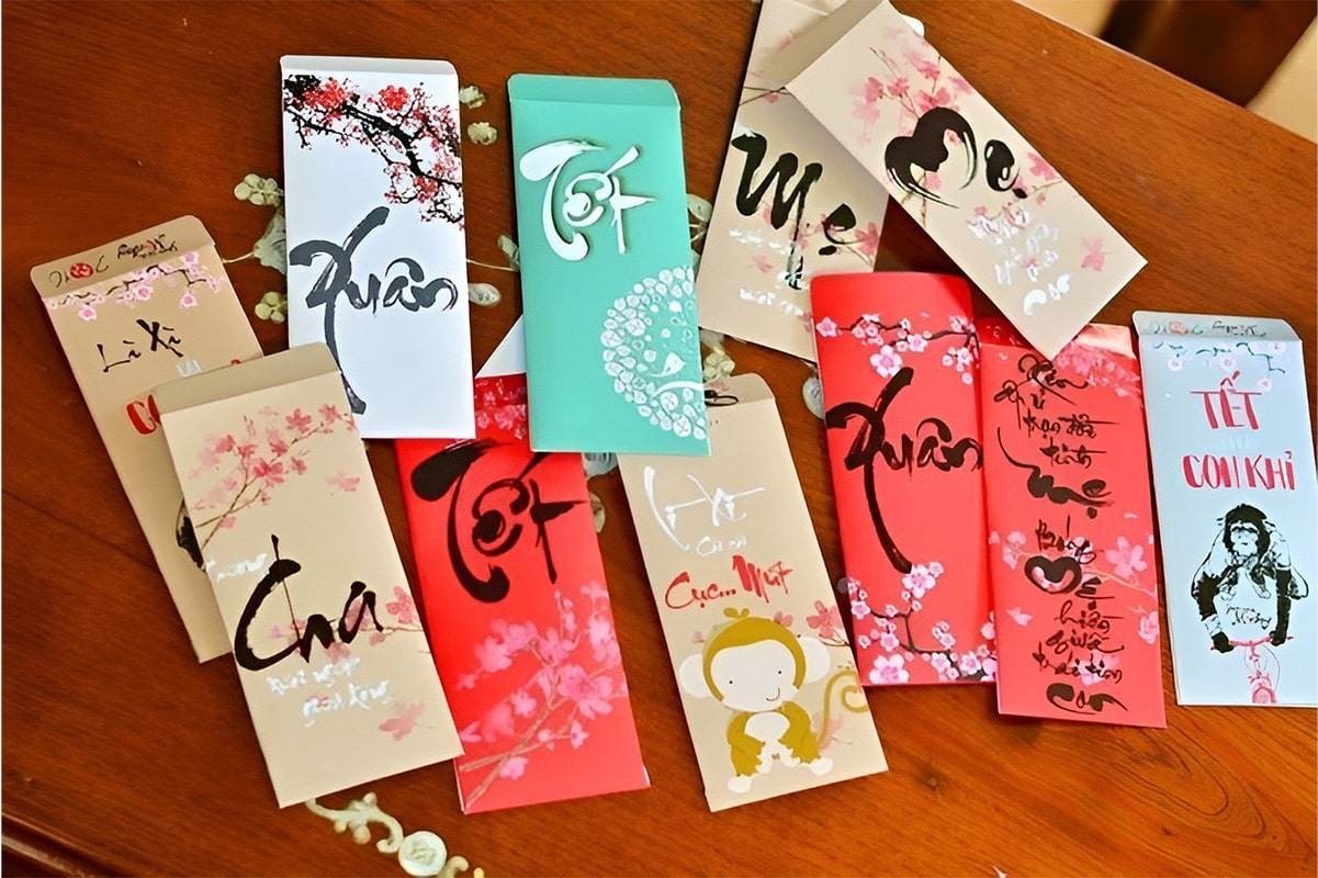 Chất liệu giấy in bao lì xì
