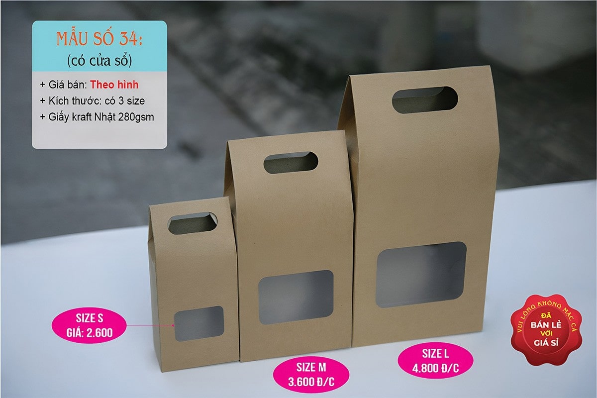 Đặc điểm in hộp giấy Kraft