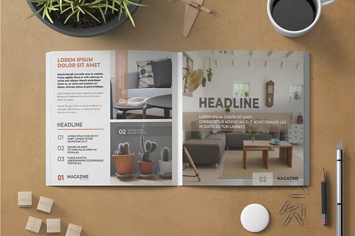 Chất liệu giấy in catalogue bìa cứng