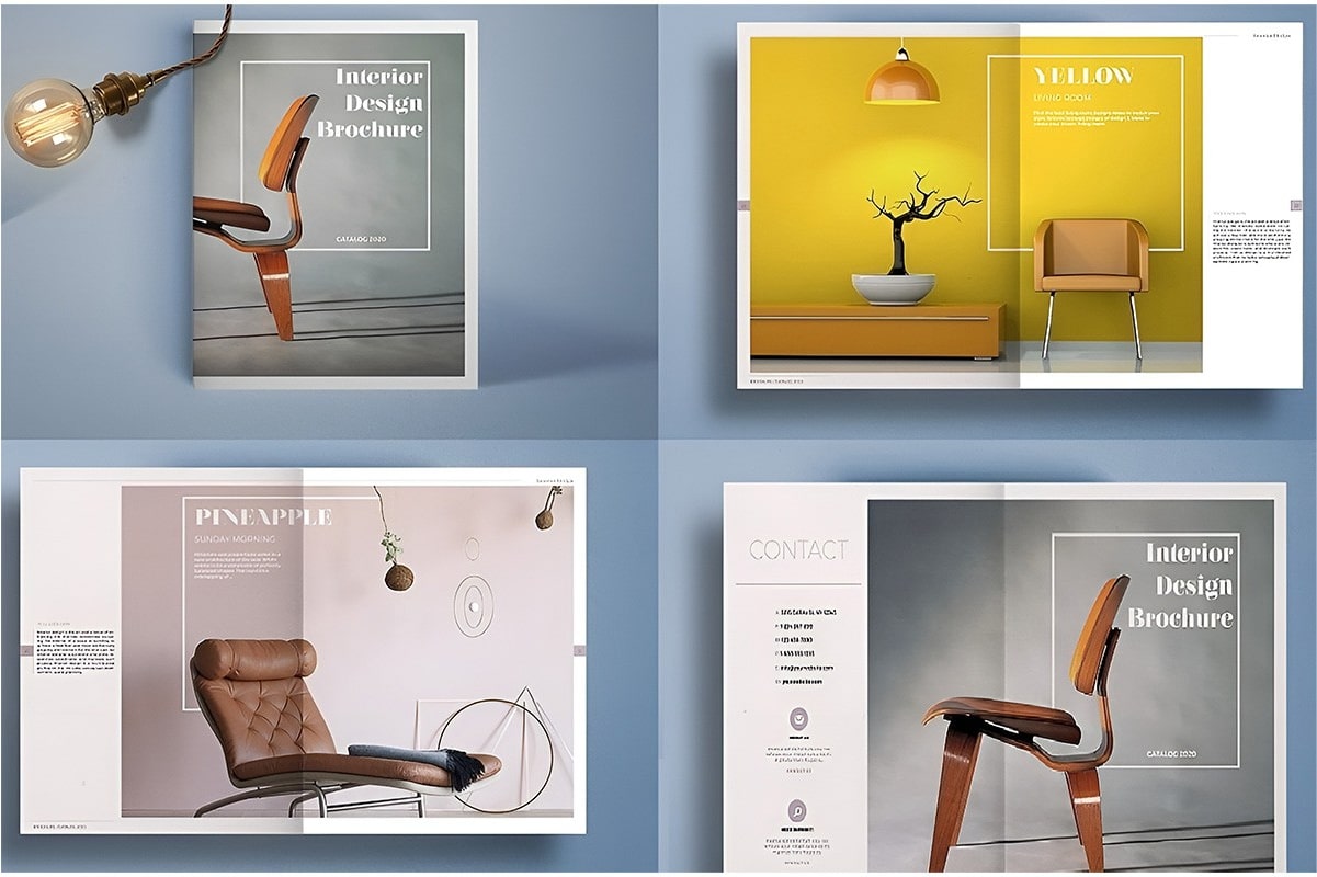 In catalogue bìa cứng các loại