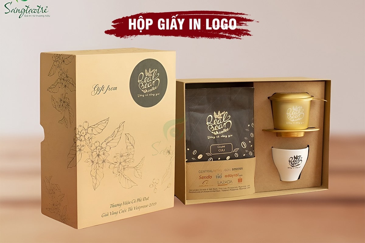 In hộp giấy in logo