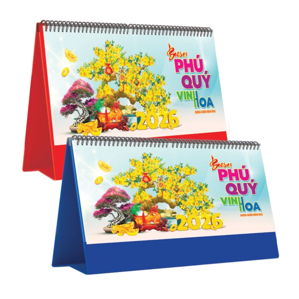 in lịch để bàn phú quý