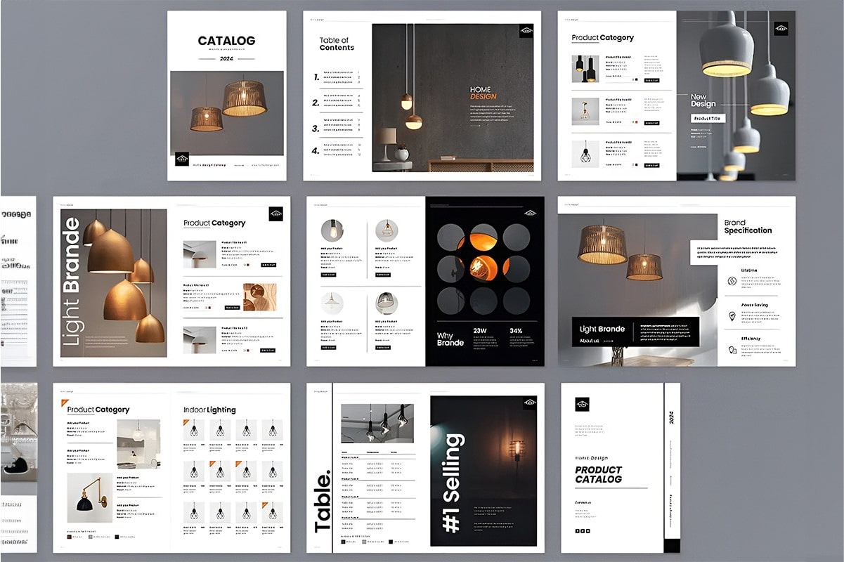 Một số thiết kế in catalogue số lượng ít