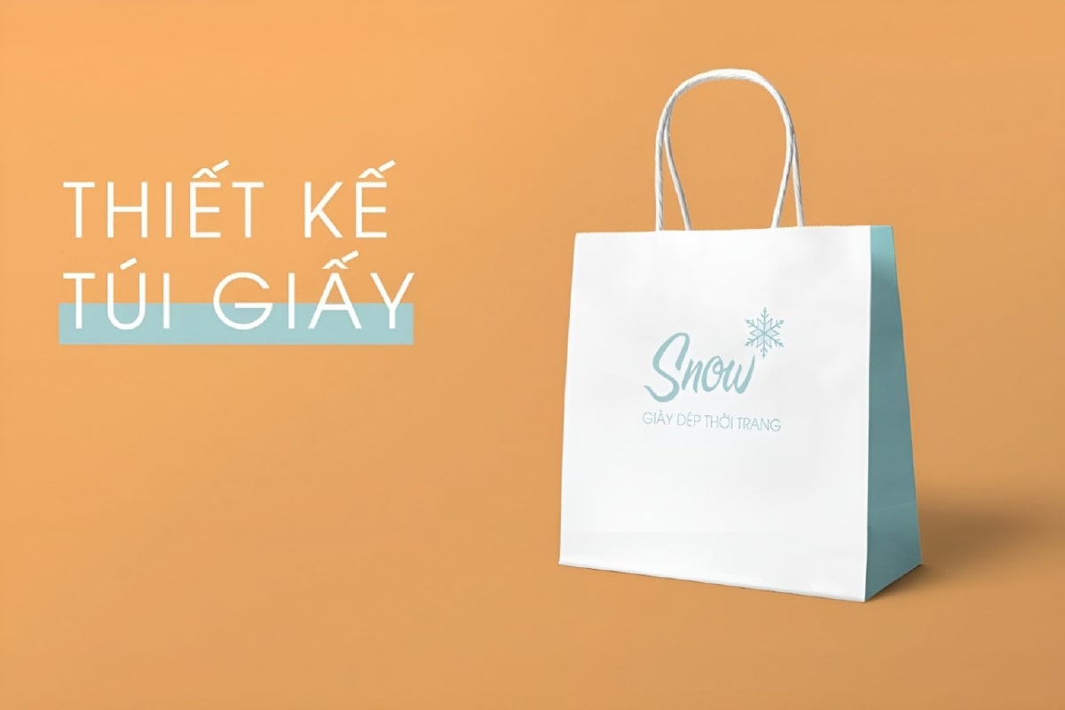 Túi giấy in logo