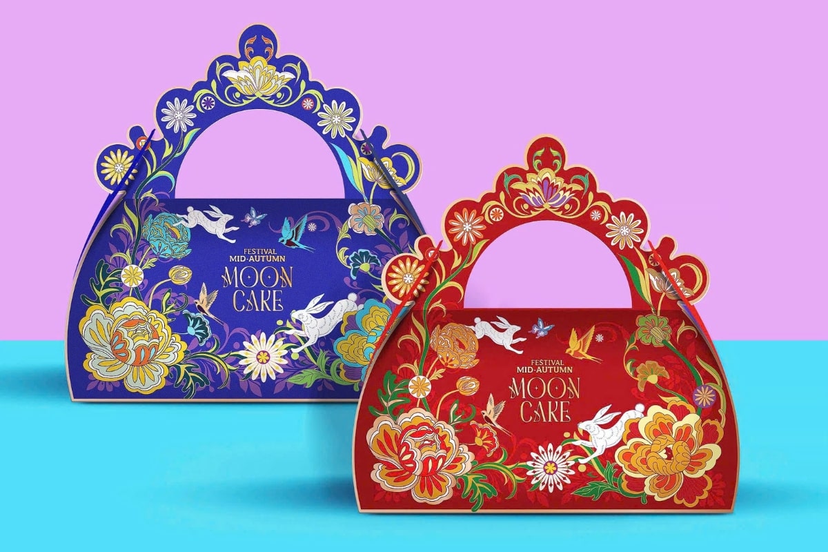 hộp trung thu quai xách