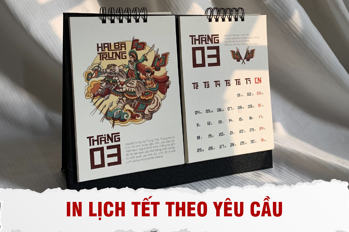 In lịch Tết theo yêu cầu( Nguồn Internet )