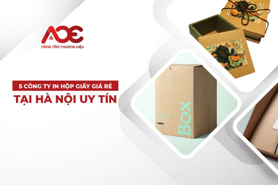 5 Công Ty In Hộp Giấy Giá Rẻ Tại Hà Nội Uy Tín