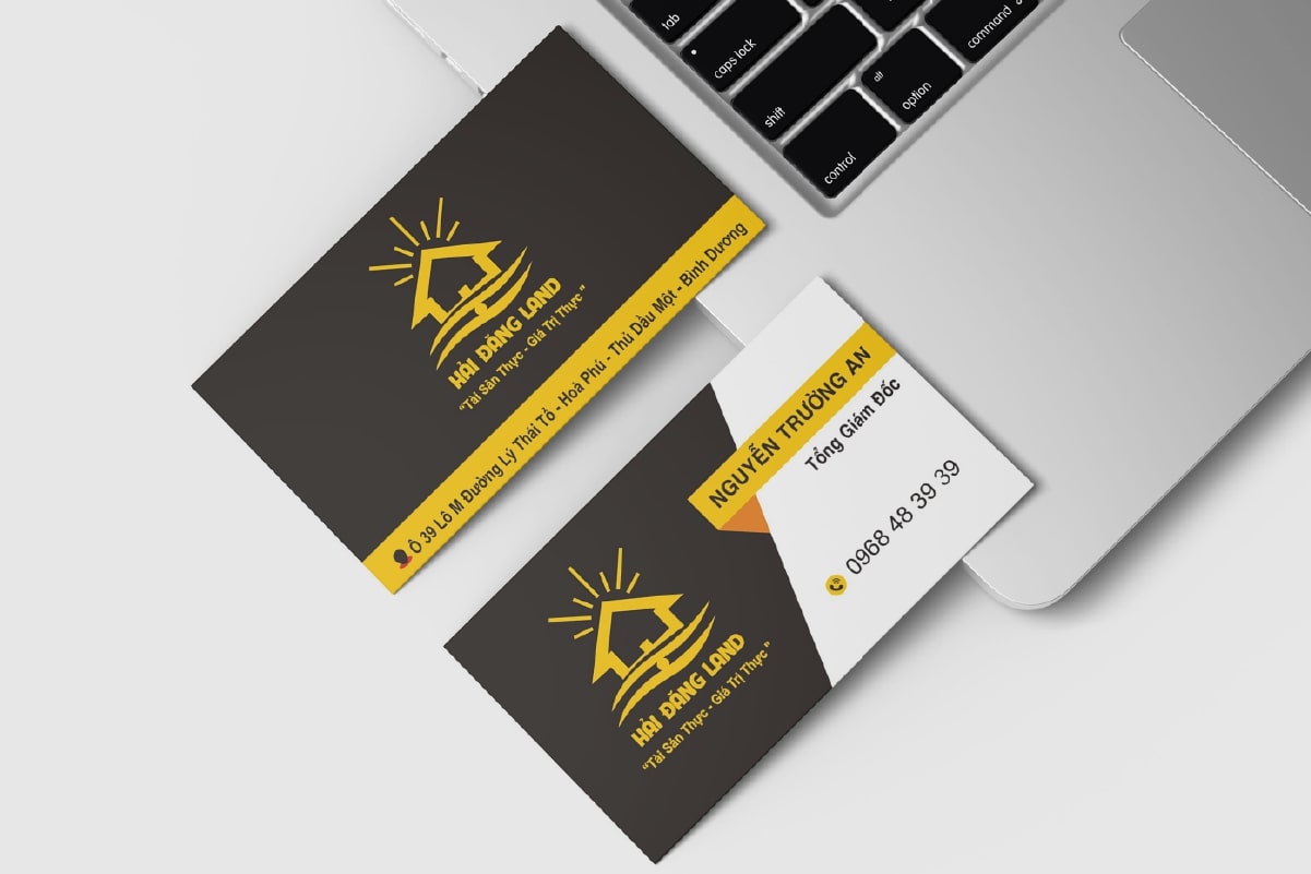 Mẫu card visit nâng số 5