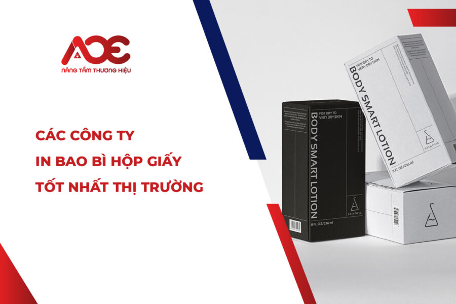 Các Công Ty In Bao Bì Hộp Giấy Giá Tốt Nhất Thị Trường