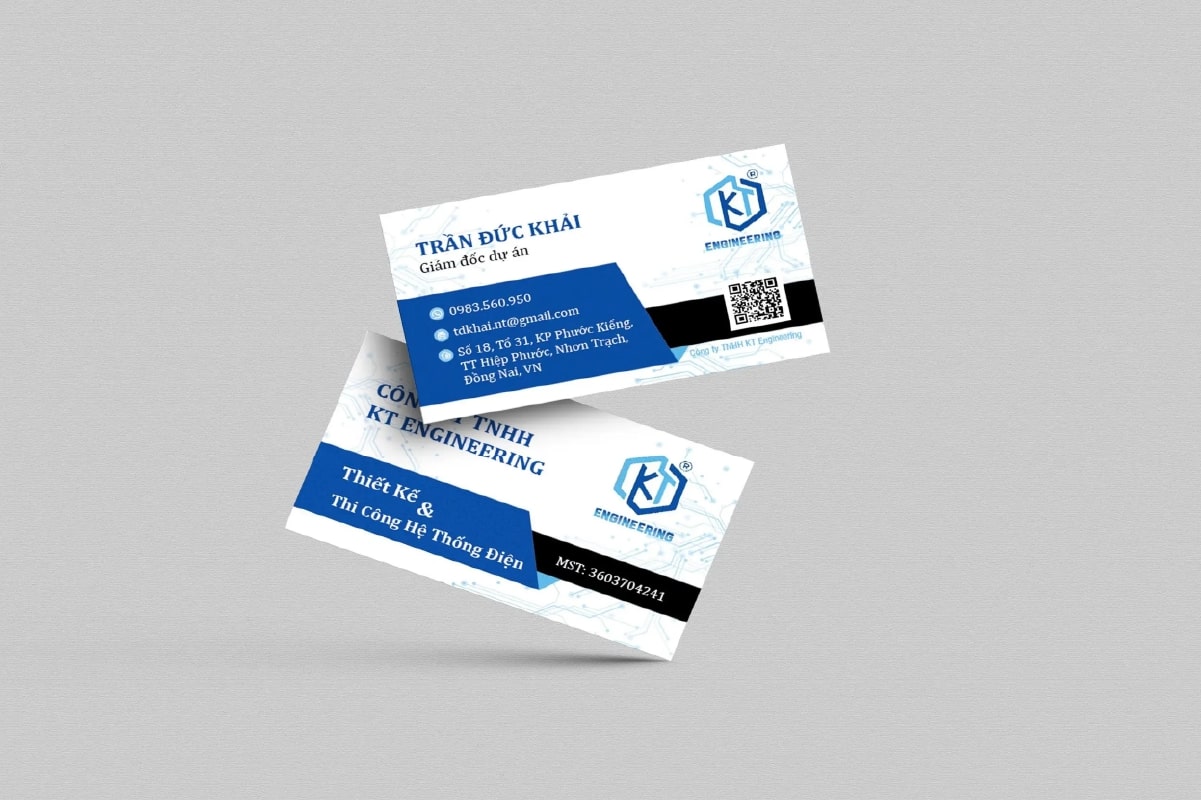 In card visit tạo ấn tượng và niềm tin với khách hàng