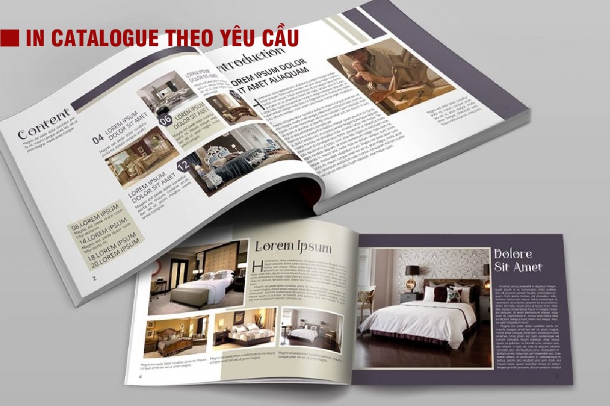 In catalogue theo yêu cầu