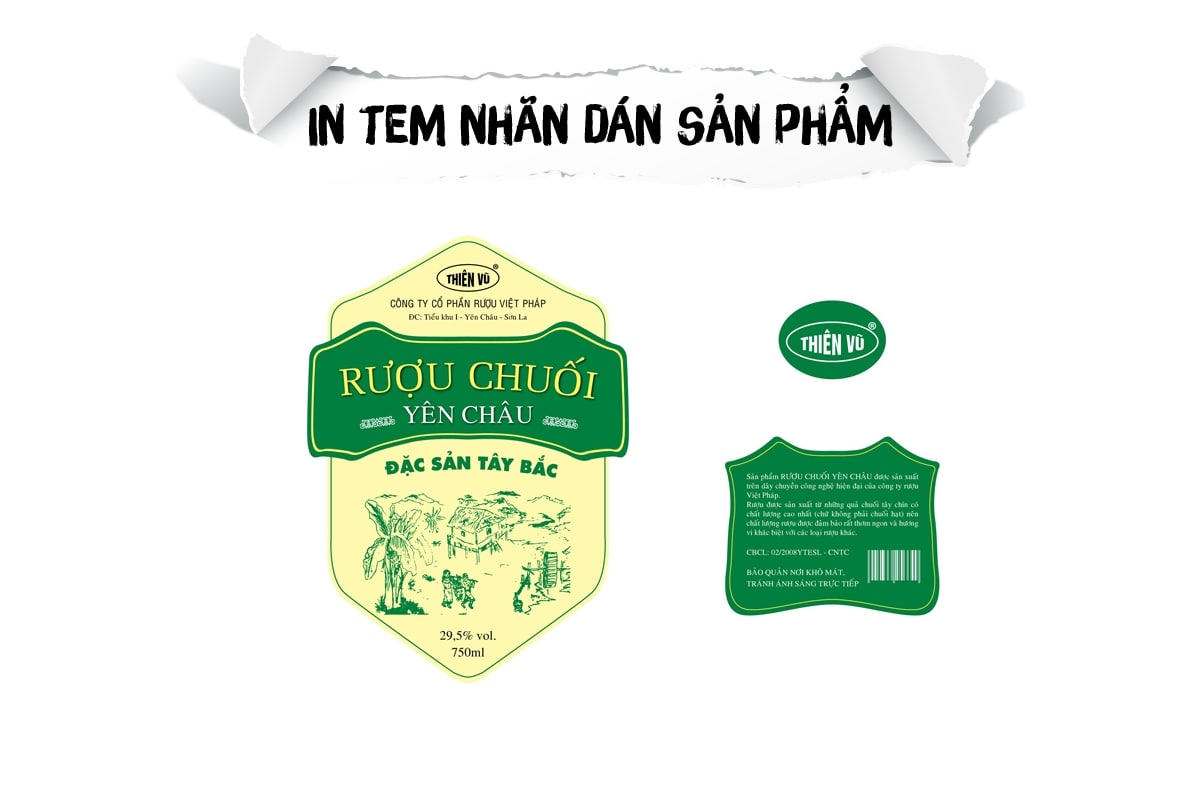 In tem nhãn sản phẩm