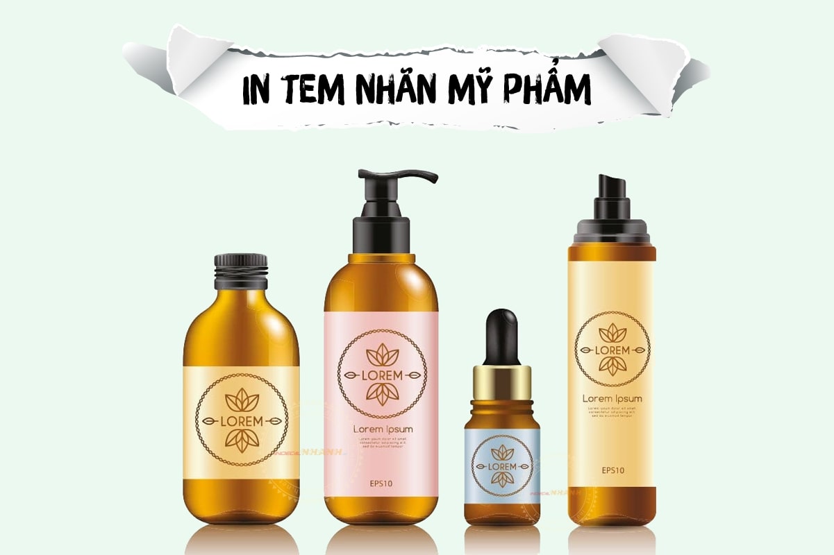 Tem nhãn mỹ phẩm
