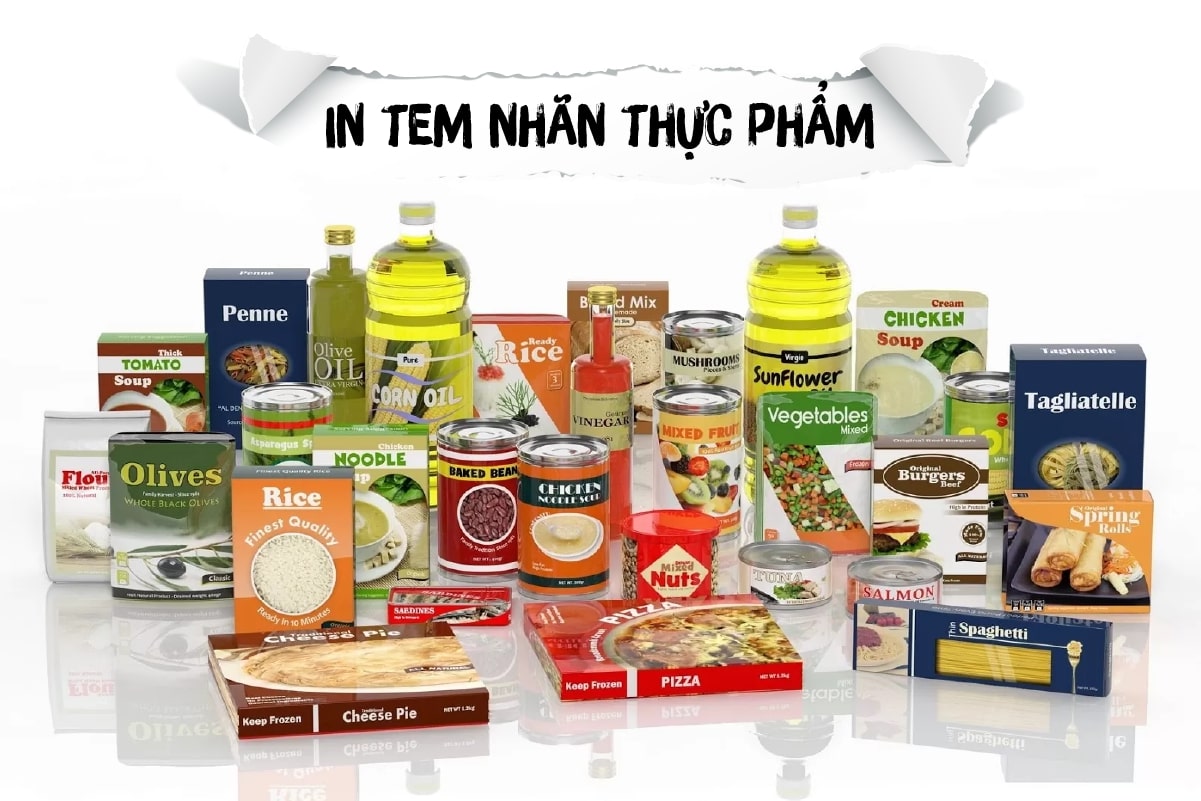 Tem nhãn thực phẩm