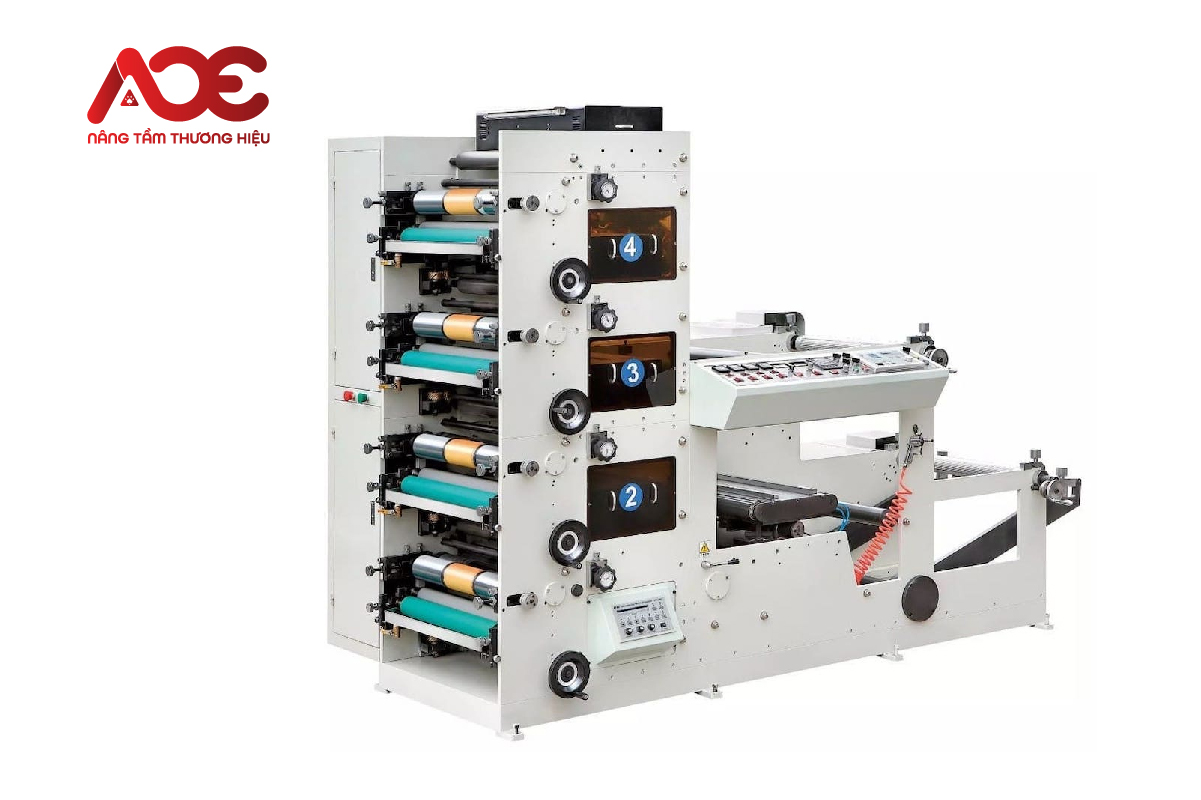 Máy In Hộp Giấy Flexo Hiện Đại