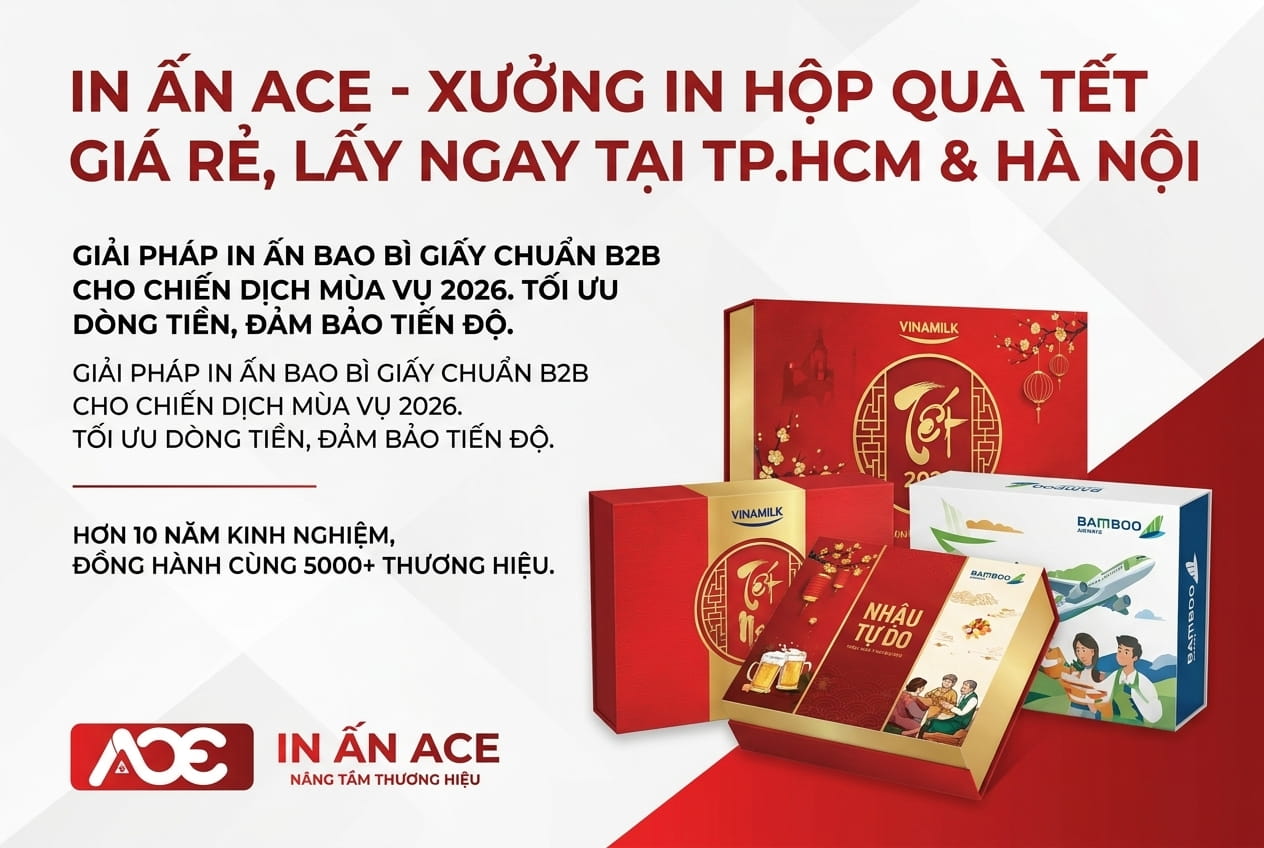 In hộp quà tết